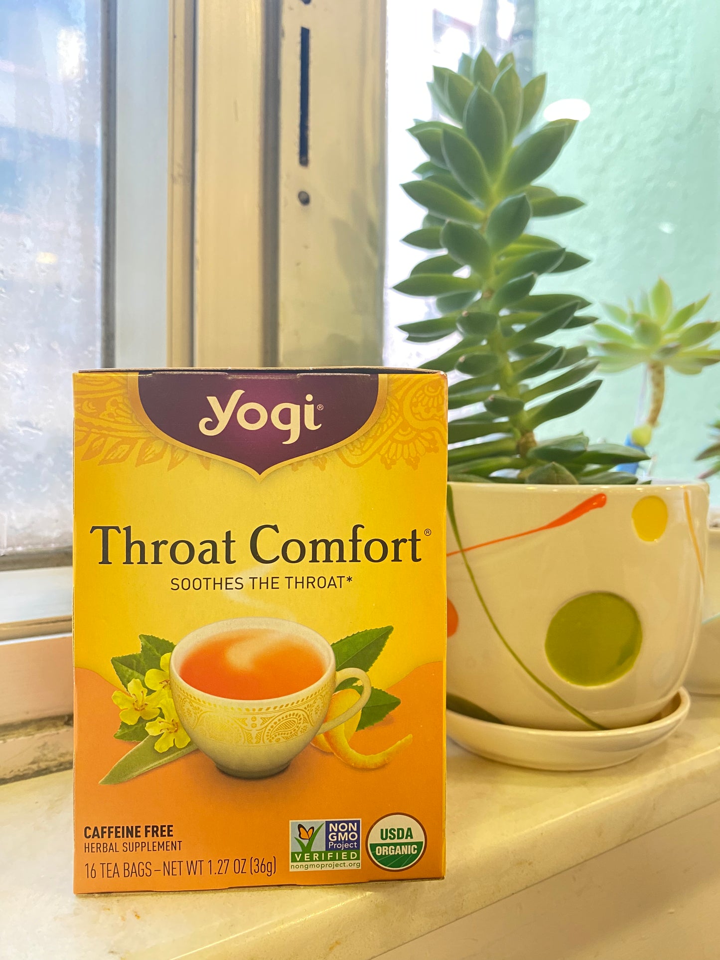 Organic Throat Soothing Herbal Tea
