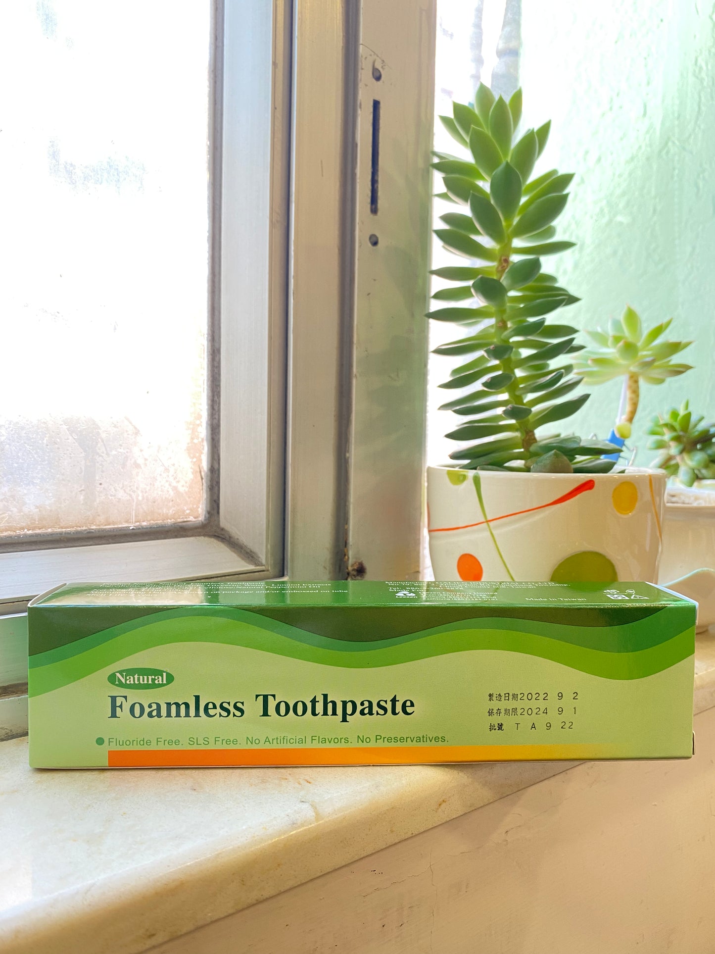 Natural Foam Free Toothpaste