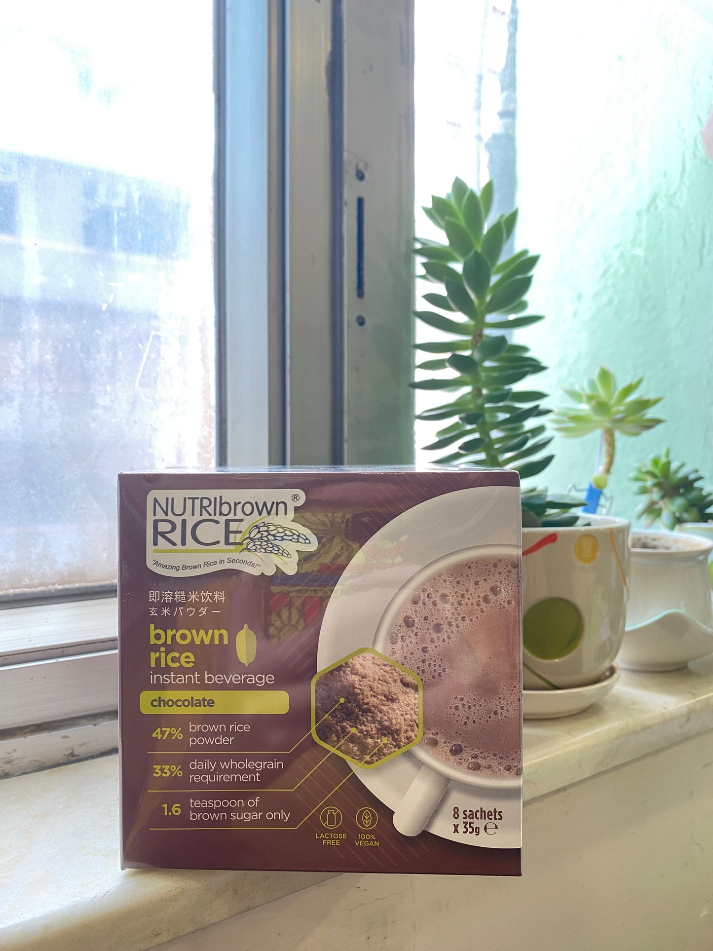 Instant Brown Rice-Chocolate Flavor