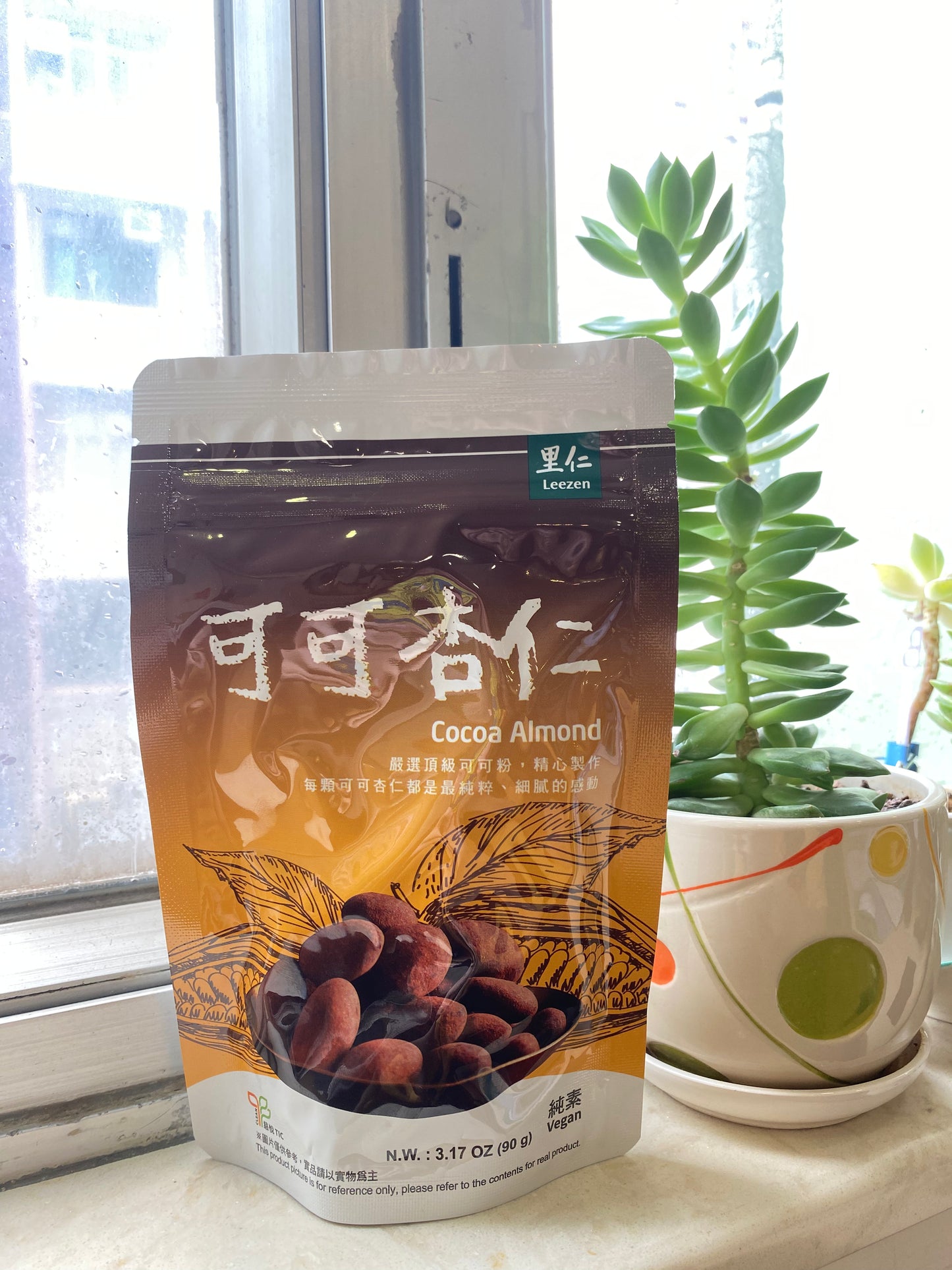Cocoa almonds 90g