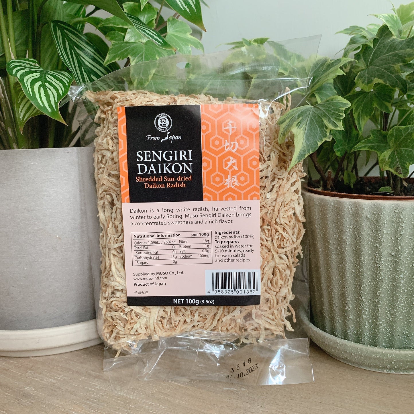 100g dried radish