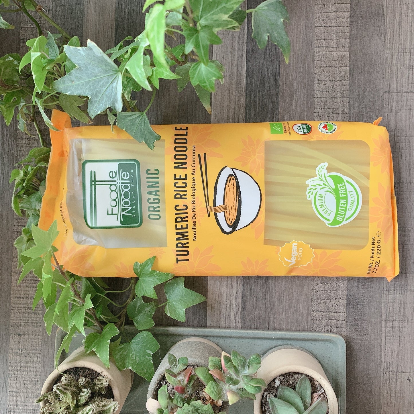 Organic Turmeric Rice Noodles