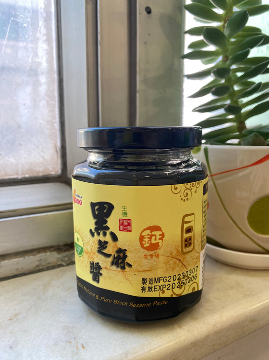 冷壓黑芝麻醬(無糖)