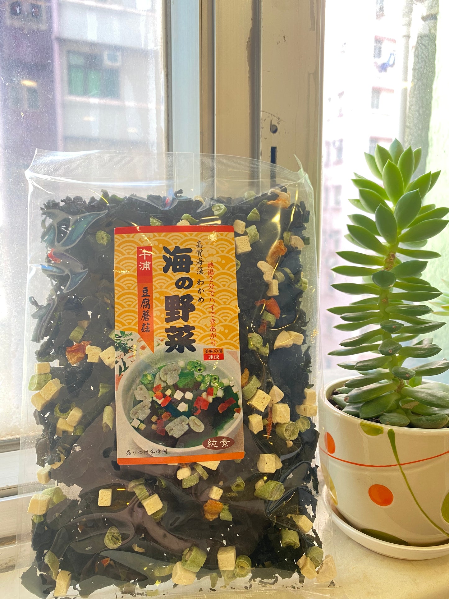 豆腐蘑菇海帶芽