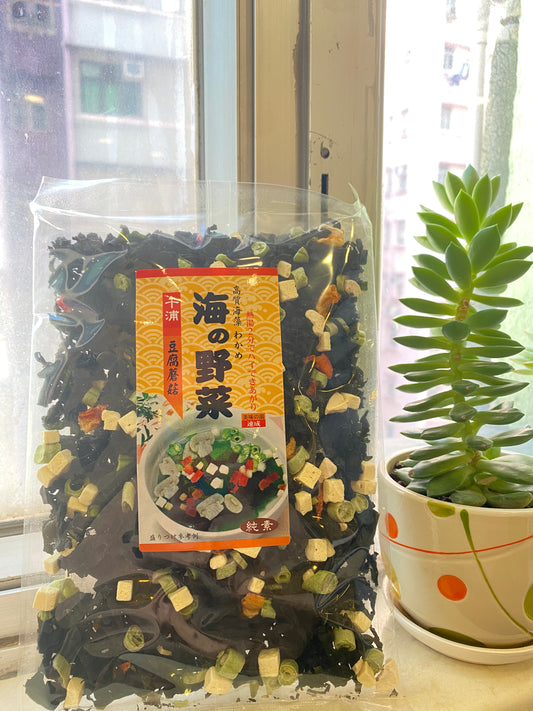 豆腐蘑菇海帶芽