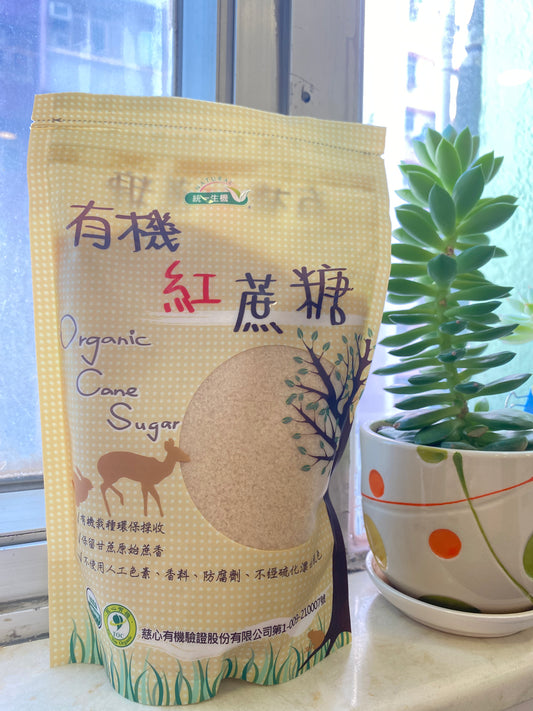 有機紅蔗糖 500g