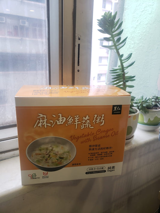 麻油鮮蔬粥(10包)