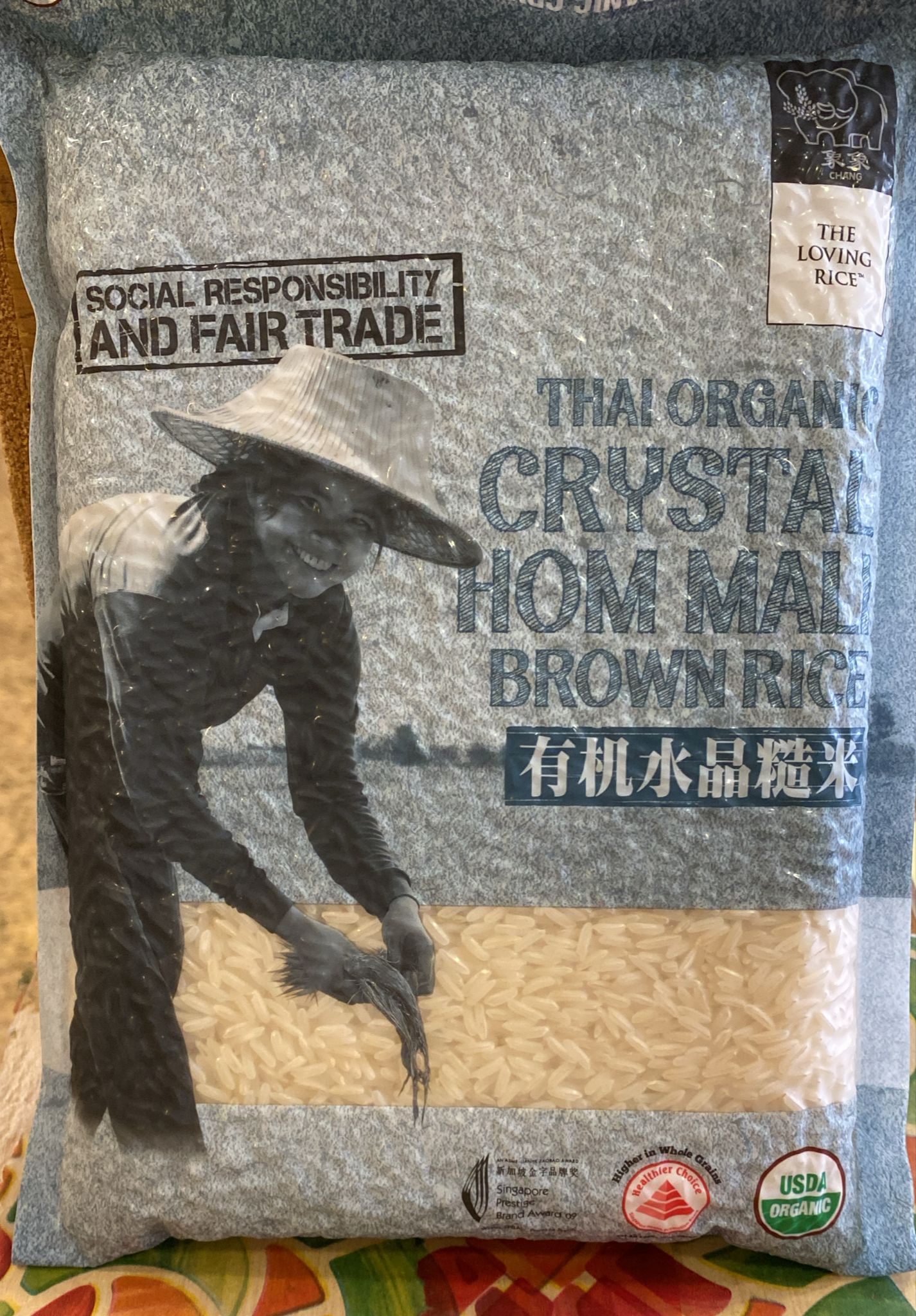 有機水晶茉莉糙米